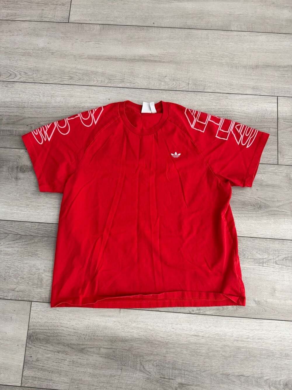 Adidas Originals Loose Tee Vivid Red Women's Size L H20250